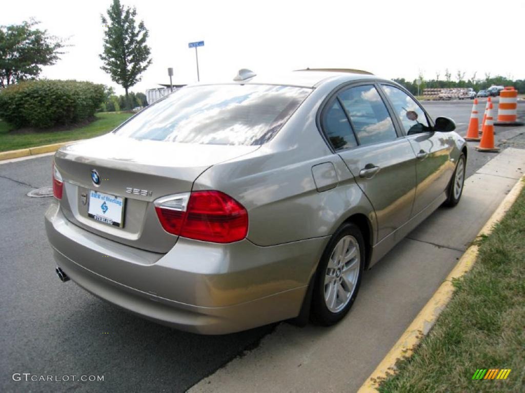 2007 3 Series 328i Sedan - Platinum Bronze Metallic / Beige photo #6
