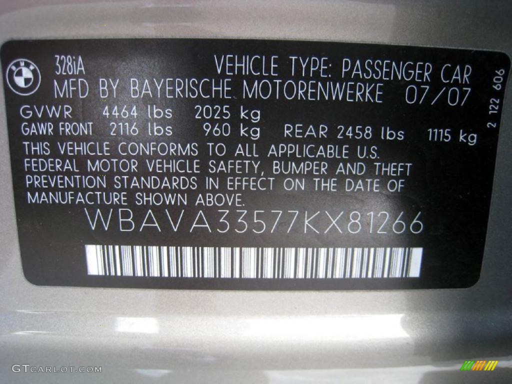 2007 3 Series 328i Sedan - Platinum Bronze Metallic / Beige photo #17