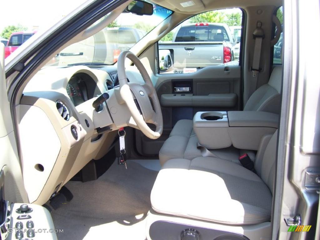 2006 F150 XLT SuperCrew - Arizona Beige Metallic / Tan photo #12