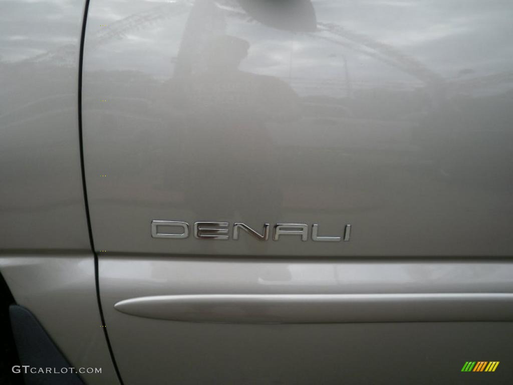 2002 Sierra 1500 Denali Extended Cab 4WD - Pewter Metallic / Stone Gray photo #8