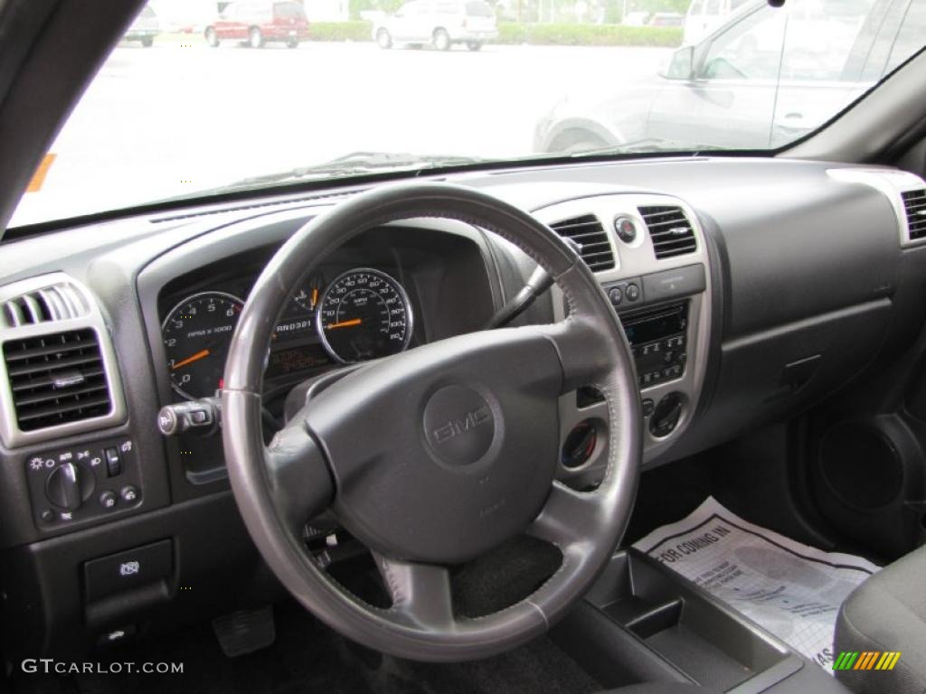 2007 Canyon SLE Extended Cab 4x4 - Silver Birch Metallic / Dark Pewter photo #6