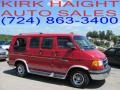 1999 Colorado Red Dodge Ram Van 1500 Passenger Conversion  photo #1