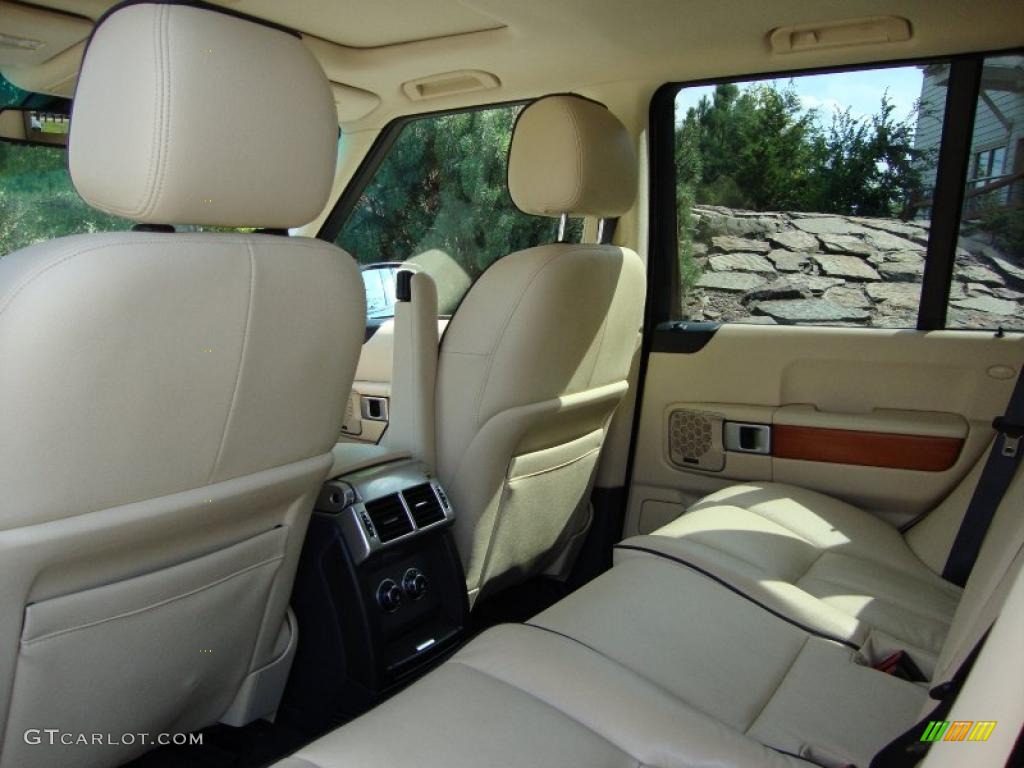 2008 Range Rover V8 HSE - Buckingham Blue Metallic / Parchment photo #21