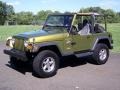 1997 Citron Pearl Jeep Wrangler Sport 4x4  photo #15