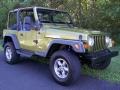 1997 Citron Pearl Jeep Wrangler Sport 4x4  photo #49