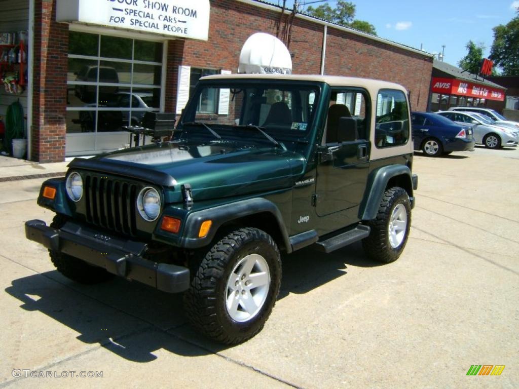 Forest Green Pearlcoat Jeep Wrangler