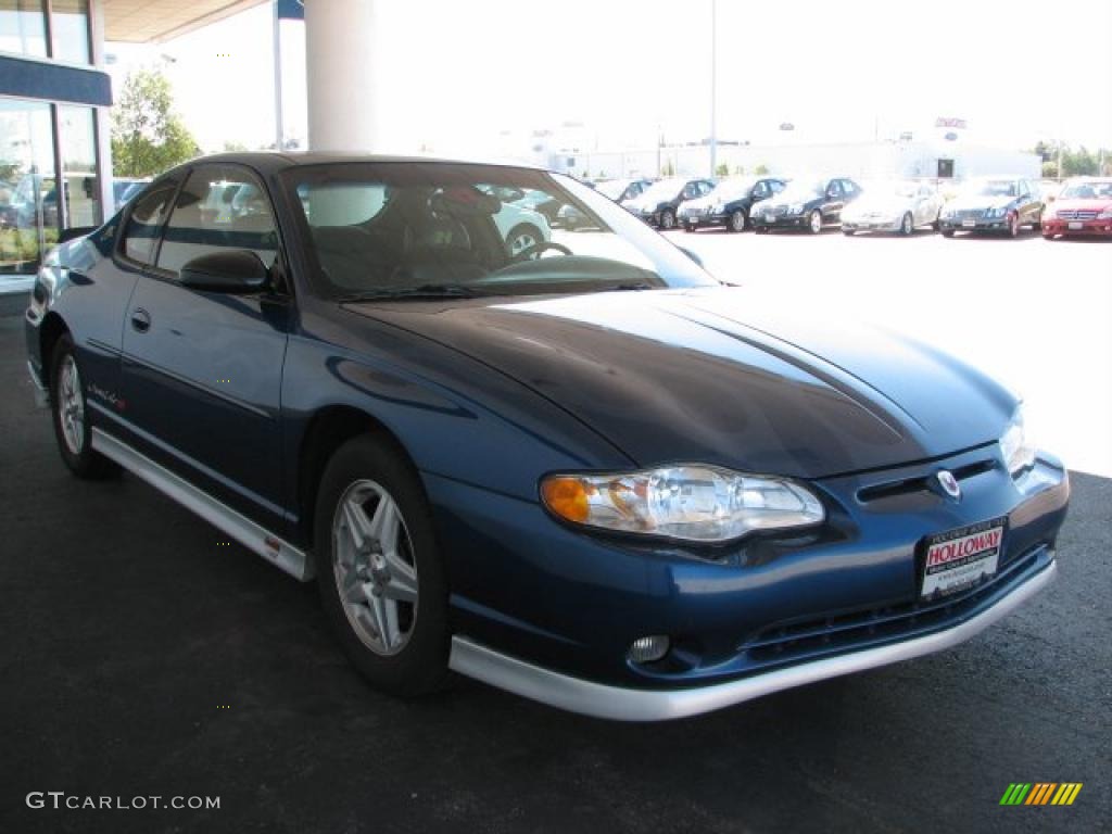 2003 Monte Carlo SS Jeff Gordon Signature Edition - Superior Blue Metallic / Ebony Black photo #3