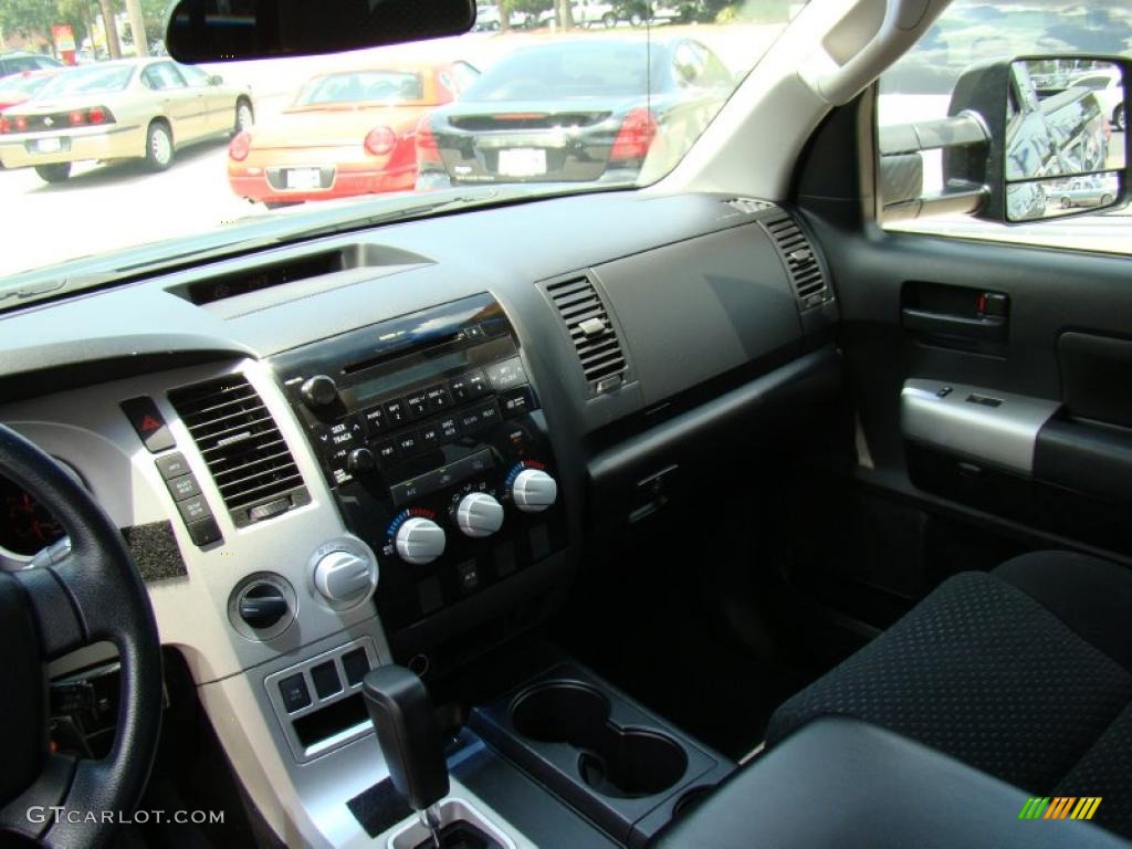 2007 Tundra SR5 Double Cab 4x4 - Timberland Mica / Black photo #19