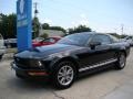 2005 Black Ford Mustang V6 Deluxe Coupe  photo #4