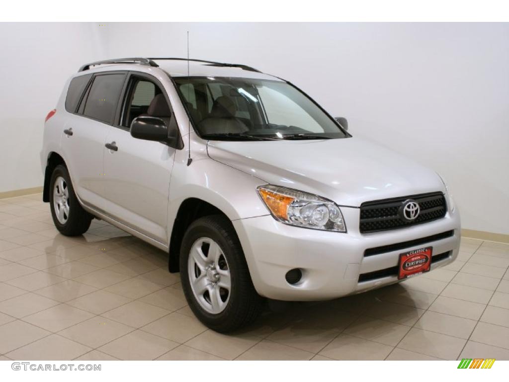 2007 RAV4 I4 - Classic Silver Metallic / Ash Gray photo #1