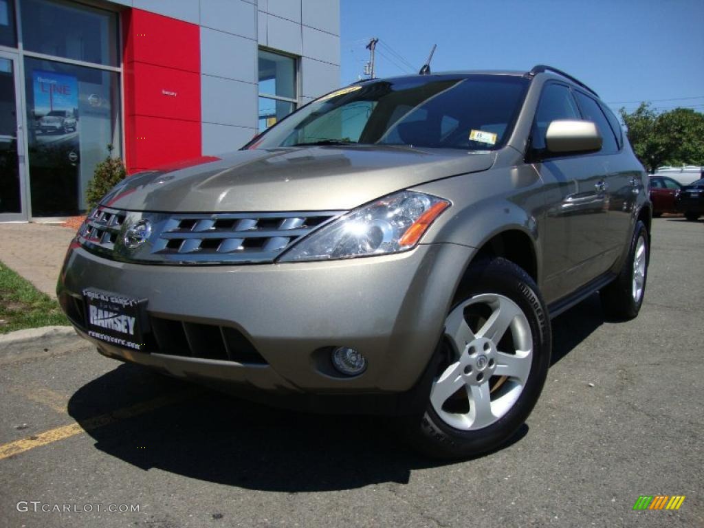 2004 Murano SL AWD - Polished Pewter Metallic / Charcoal photo #1