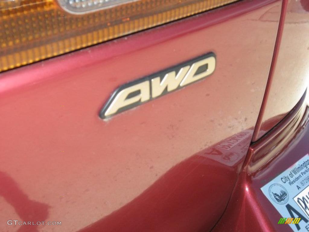 1997 Legacy Brighton Wagon - Ruby Pearl / Grey photo #31