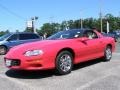 2002 Bright Rally Red Chevrolet Camaro Coupe  photo #1