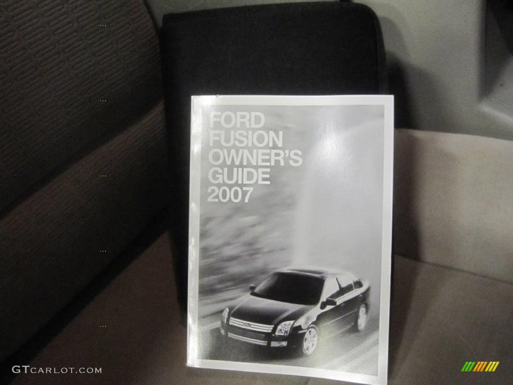 2007 Fusion S - Tungsten Grey Metallic / Light Stone photo #8
