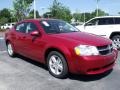 2010 Inferno Red Crystal Pearl Dodge Avenger Express  photo #4