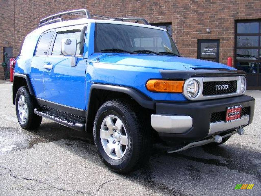 2007 FJ Cruiser 4WD - Voodoo Blue / Dark Charcoal photo #1