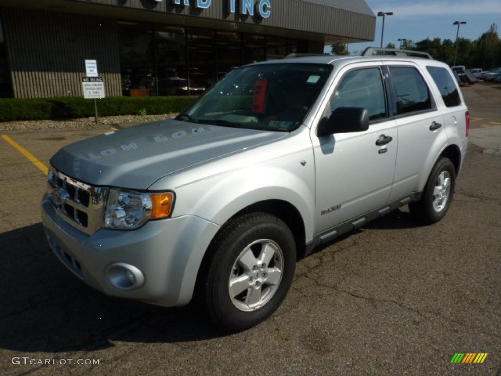 2008 Escape XLT V6 - Silver Metallic / Stone photo #8