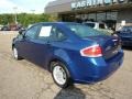 2009 Vista Blue Metallic Ford Focus SE Sedan  photo #2