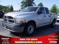 2010 Bright Silver Metallic Dodge Ram 1500 ST Quad Cab  photo #1