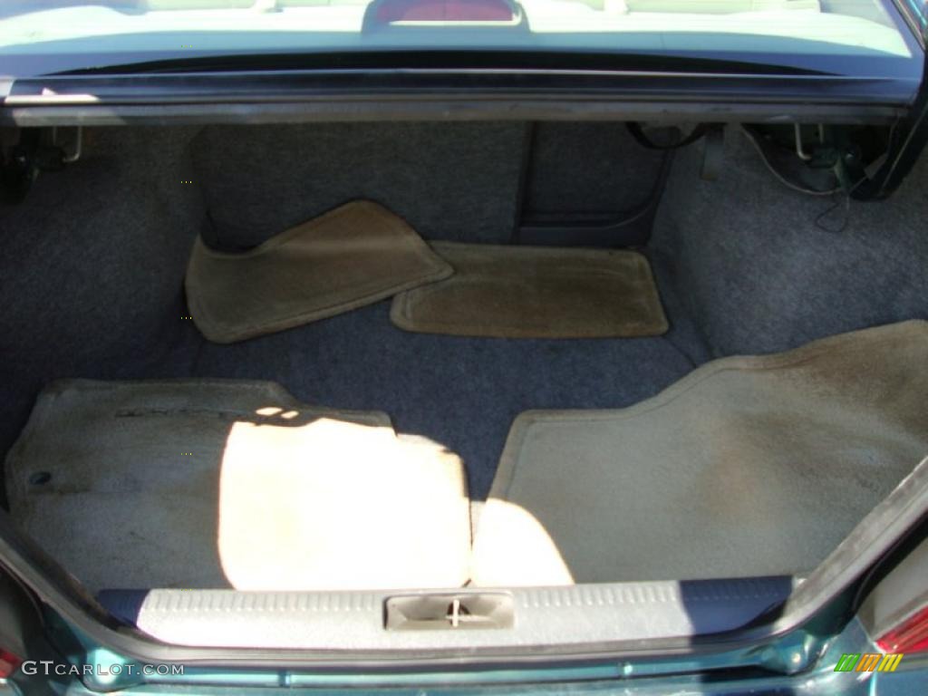 2001 Galant LS V6 - Sherwood Green Pearl / Tan photo #26