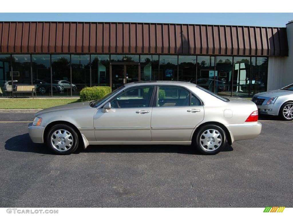 2003 RL 3.5 Sedan - Champagne Mist Metallic / Parchment photo #2