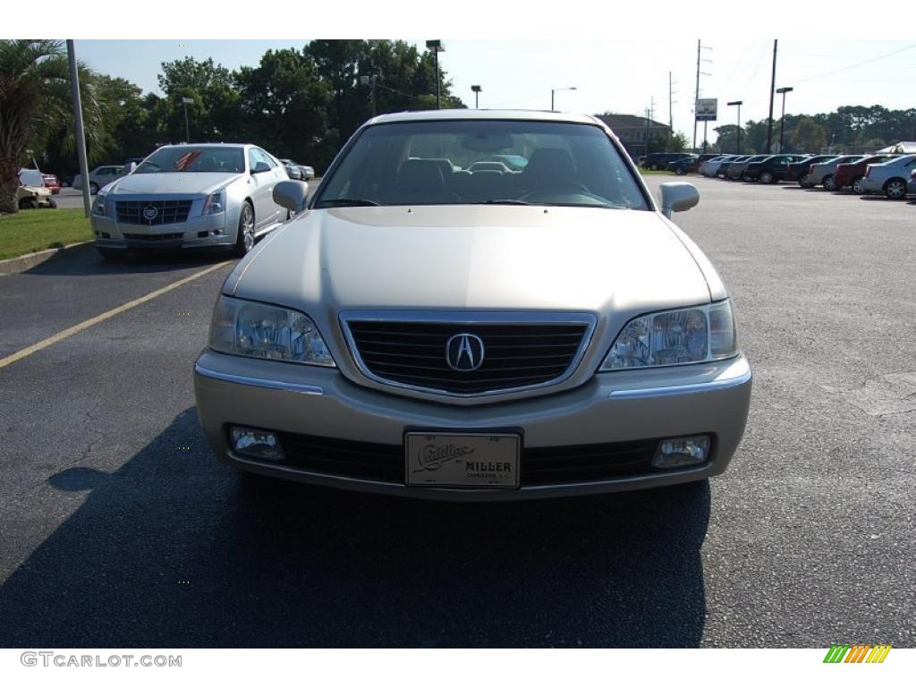 2003 RL 3.5 Sedan - Champagne Mist Metallic / Parchment photo #14