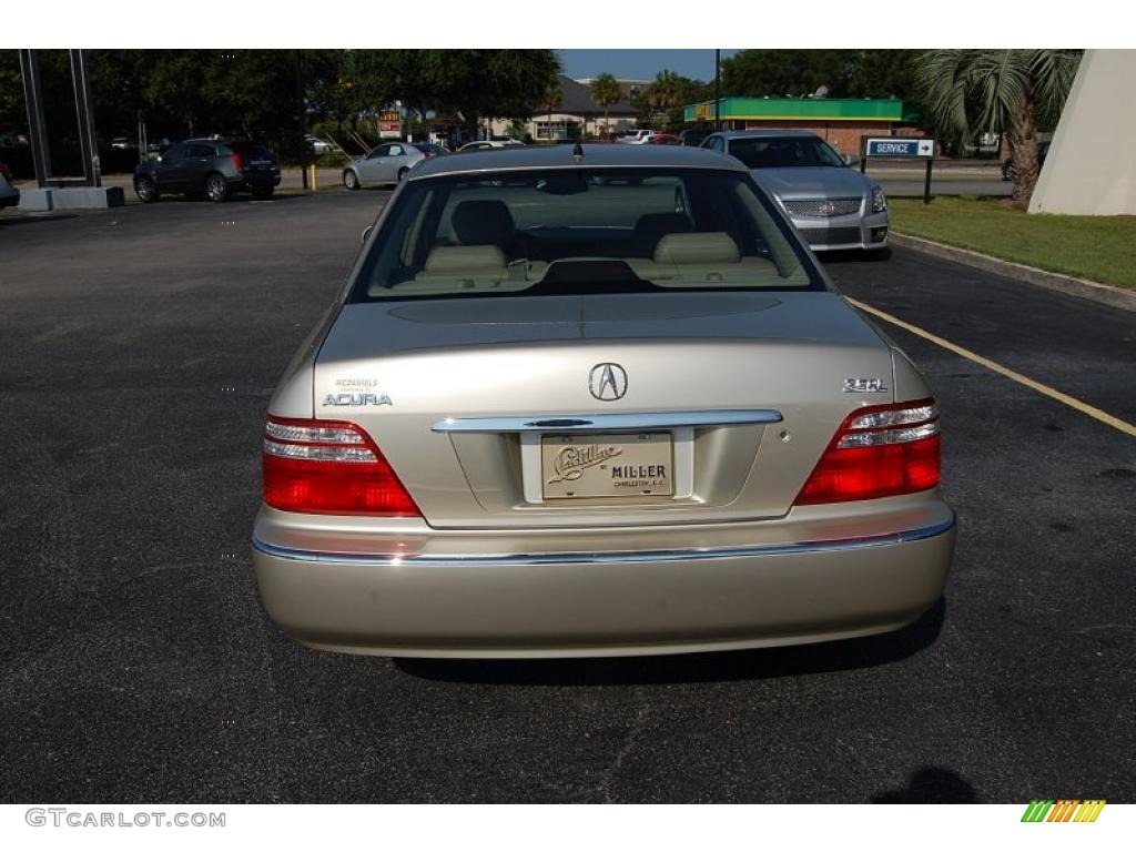 2003 RL 3.5 Sedan - Champagne Mist Metallic / Parchment photo #17