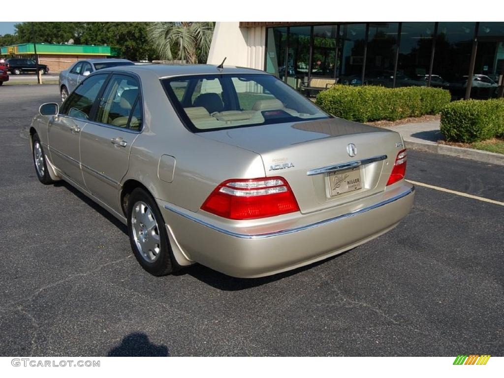 2003 RL 3.5 Sedan - Champagne Mist Metallic / Parchment photo #18