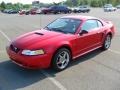 2000 Performance Red Ford Mustang GT Coupe  photo #1