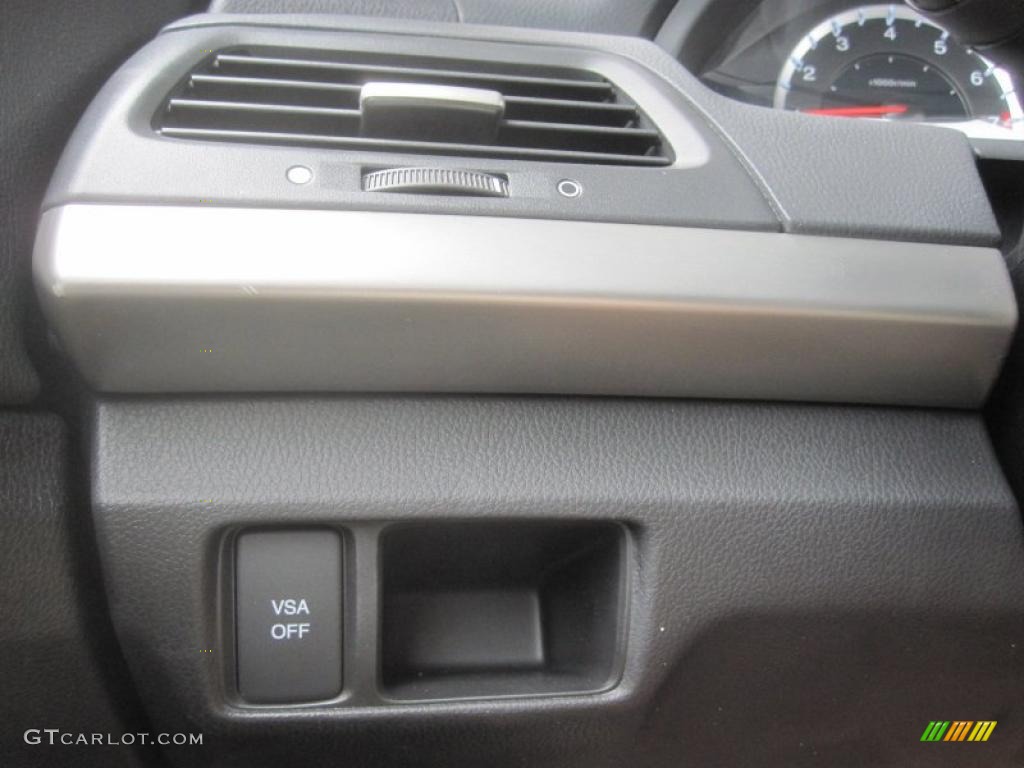 2008 Accord EX-L V6 Coupe - Nighthawk Black Pearl / Black photo #14