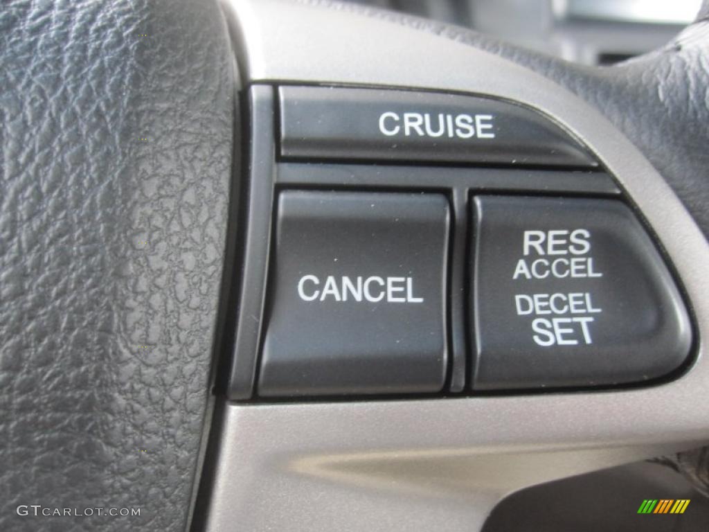 2008 Accord EX-L V6 Coupe - Nighthawk Black Pearl / Black photo #16