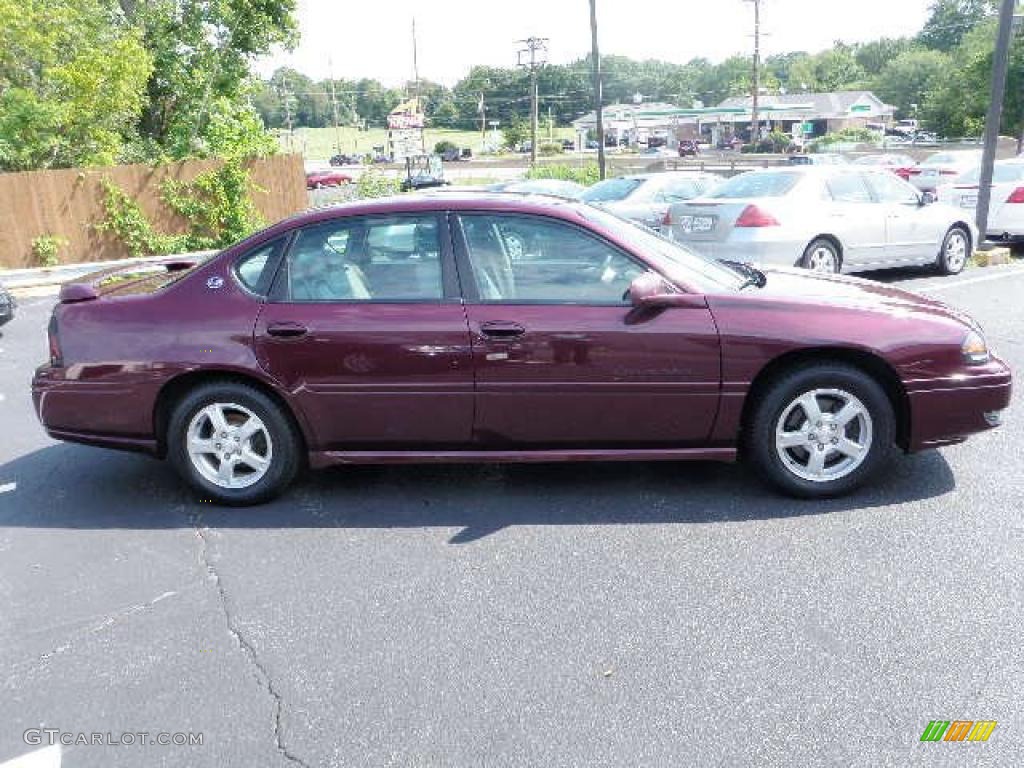 2004 Impala LS - Berry Red Metallic / Medium Gray photo #5