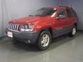 2004 Inferno Red Pearl Jeep Grand Cherokee Laredo 4x4  photo #1