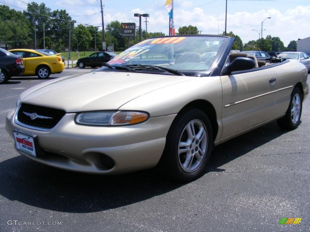 1999 Sebring JX Convertible - Champagne Pearl / Camel Beige photo #1