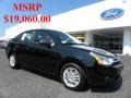 Ebony Black - Focus SE Sedan Photo No. 1