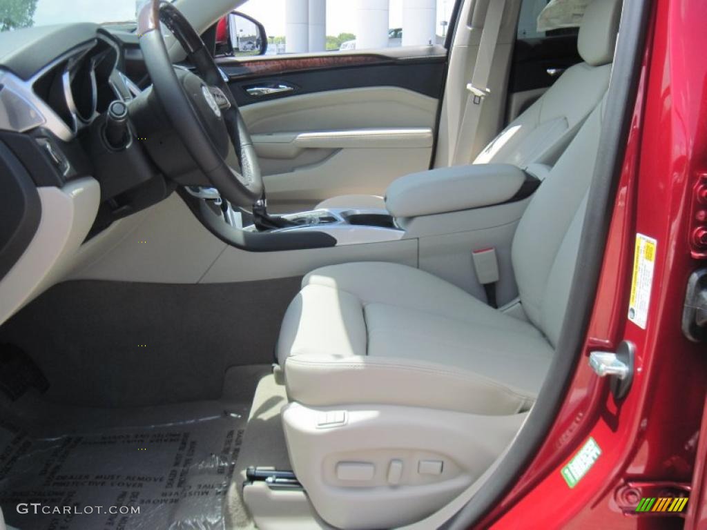 2010 SRX V6 - Crystal Red Tintcoat / Shale/Ebony photo #7