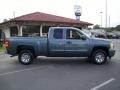 2010 Blue Granite Metallic Chevrolet Silverado 1500 LS Extended Cab  photo #1