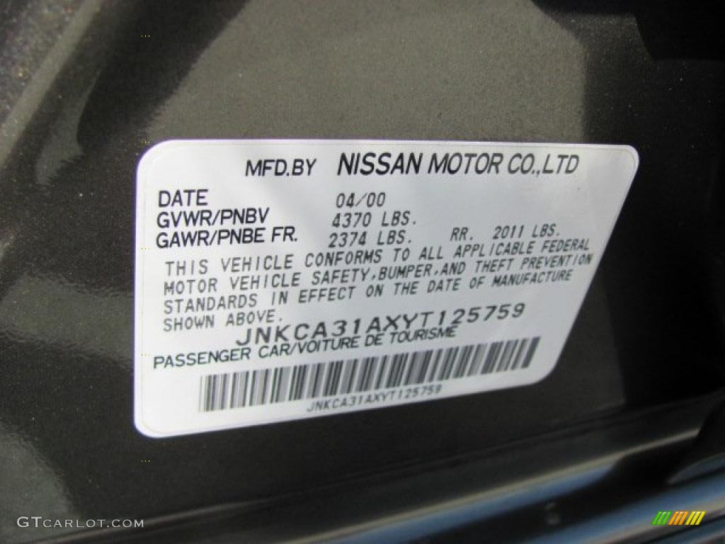 2000 I 30 - Autumn Bronze Pearl / Black photo #14