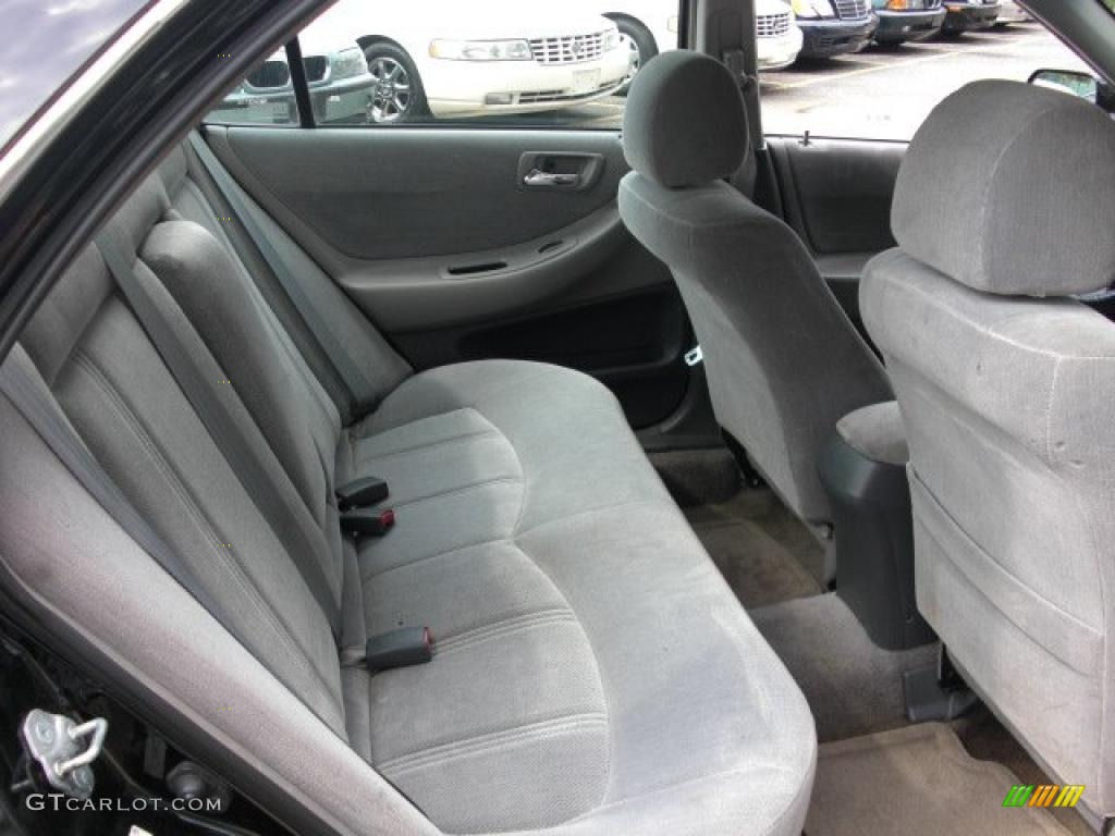 1999 Accord LX Sedan - Flamenco Black Pearl / Gray photo #9