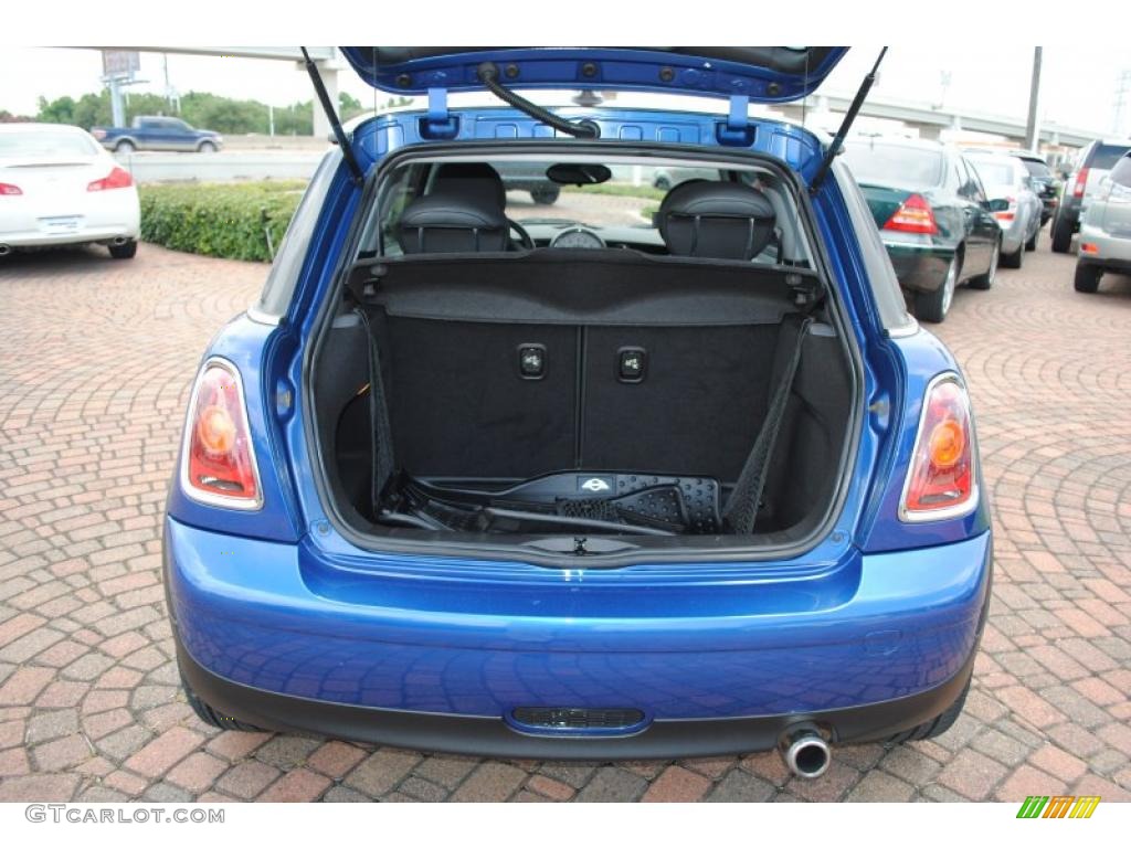 2007 Cooper Hardtop - Lightning Blue Metallic / Grey/Carbon Black photo #11