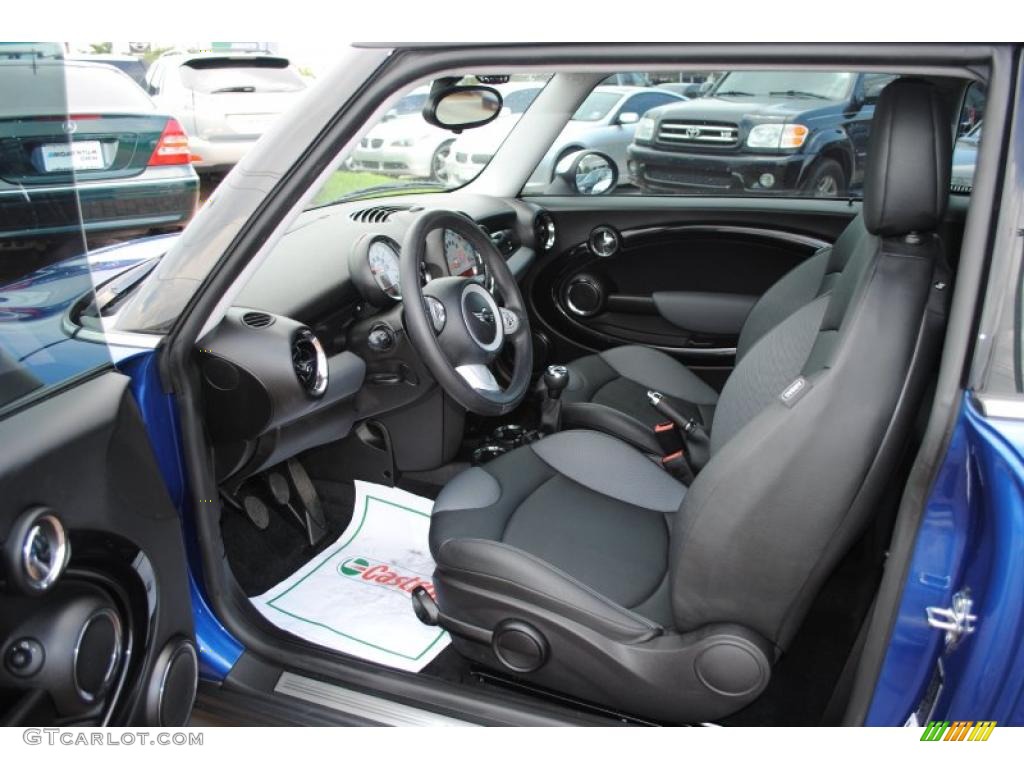 2007 Cooper Hardtop - Lightning Blue Metallic / Grey/Carbon Black photo #12