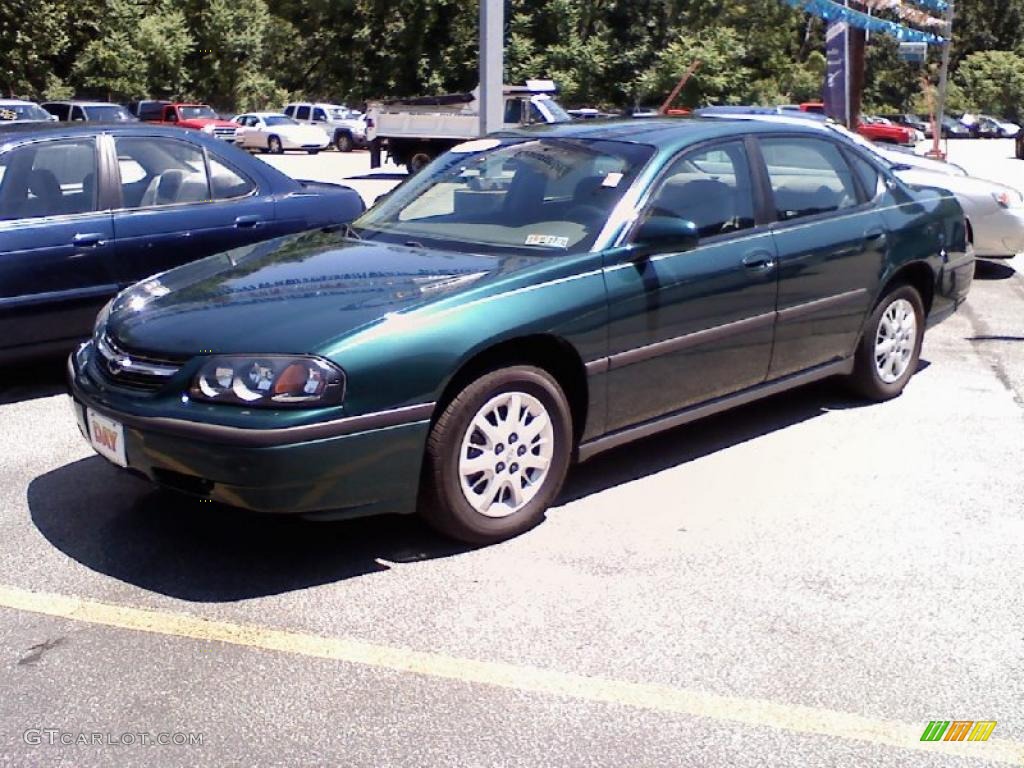 Dark Jade Green Metallic Chevrolet Impala