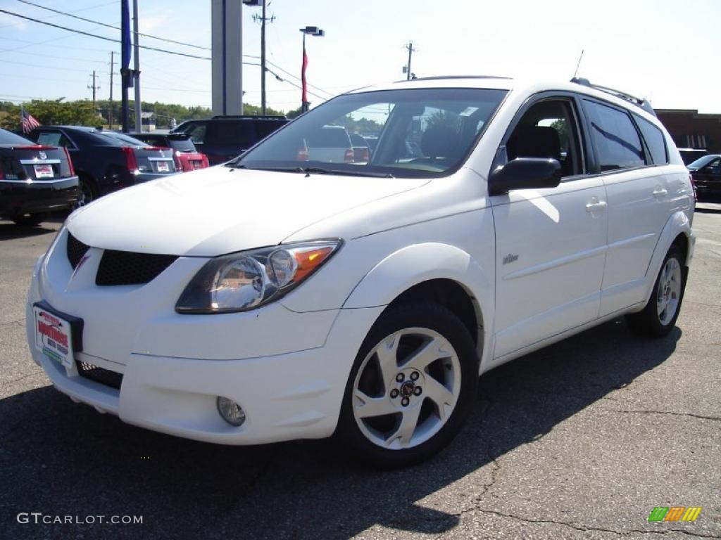 Frost White Pontiac Vibe