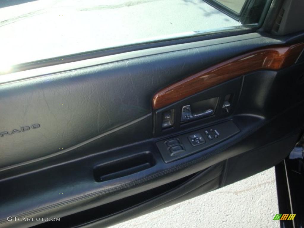 1999 Eldorado Coupe - Sable Black / Black photo #13