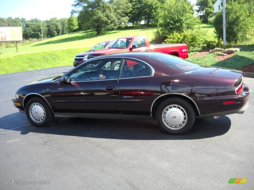 1995 Riviera Coupe - Dark Cherry Metallic / Red photo #8