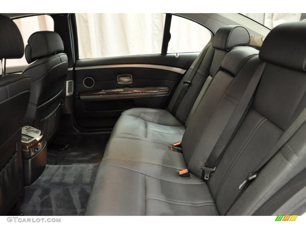 2008 7 Series 750Li Sedan - Alpine White / Black photo #7