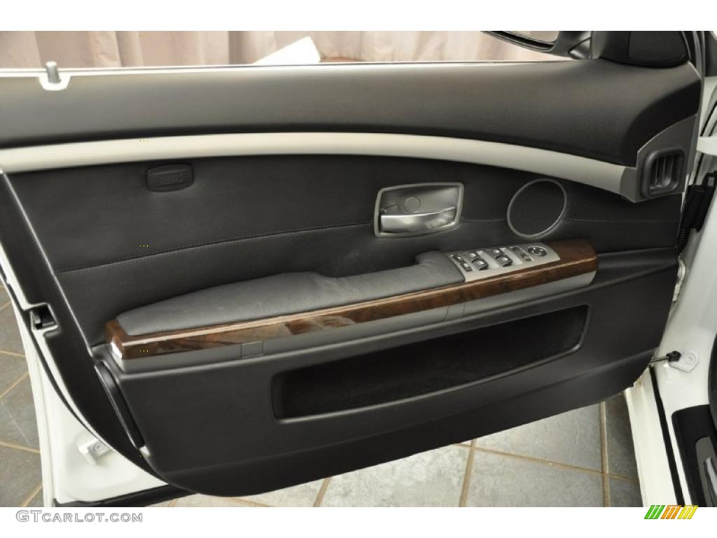 2008 7 Series 750Li Sedan - Alpine White / Black photo #9