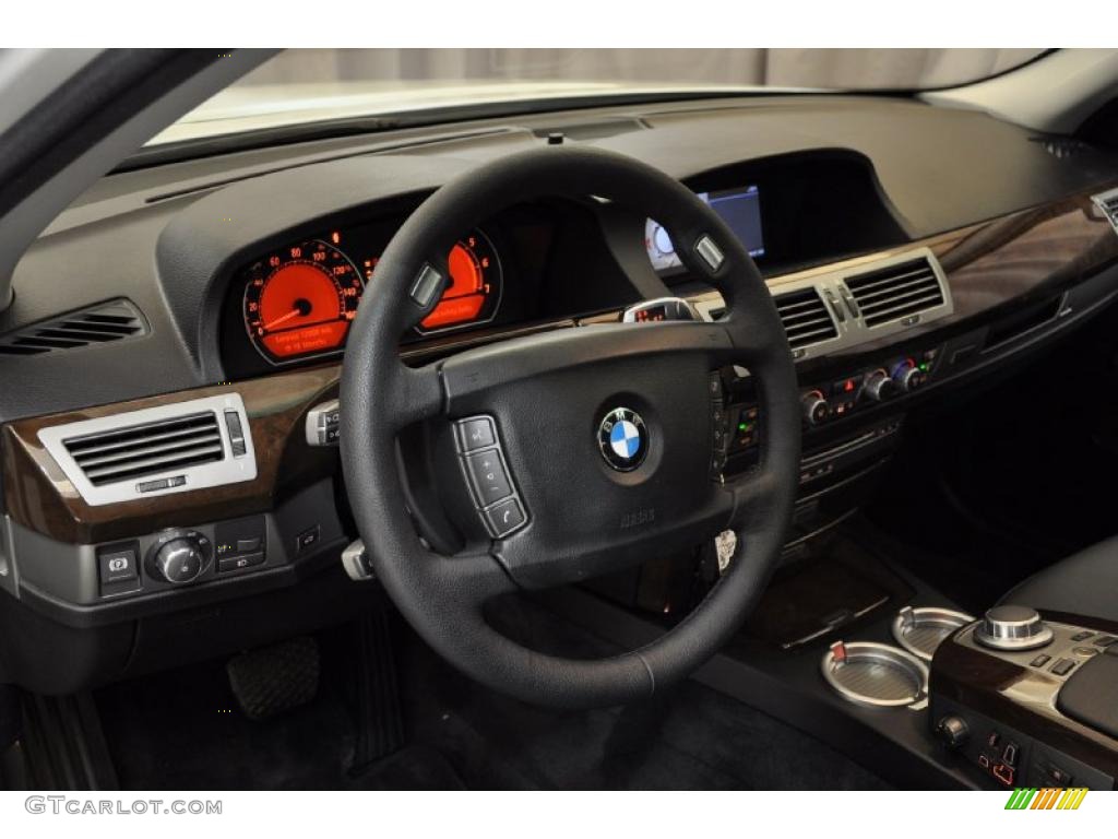 2008 7 Series 750Li Sedan - Alpine White / Black photo #10