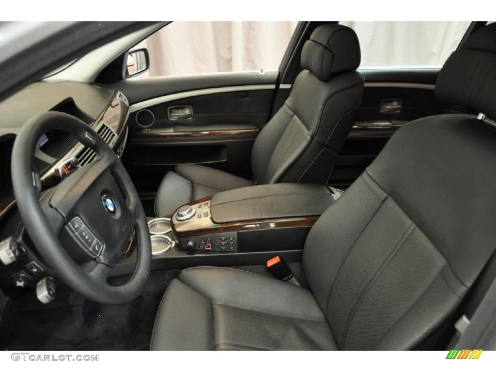 2008 7 Series 750Li Sedan - Alpine White / Black photo #11