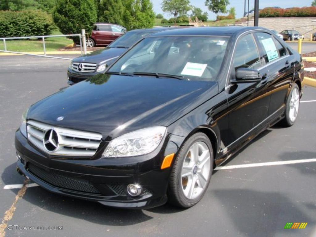 2010 C 300 Sport 4Matic - Black / Black photo #1